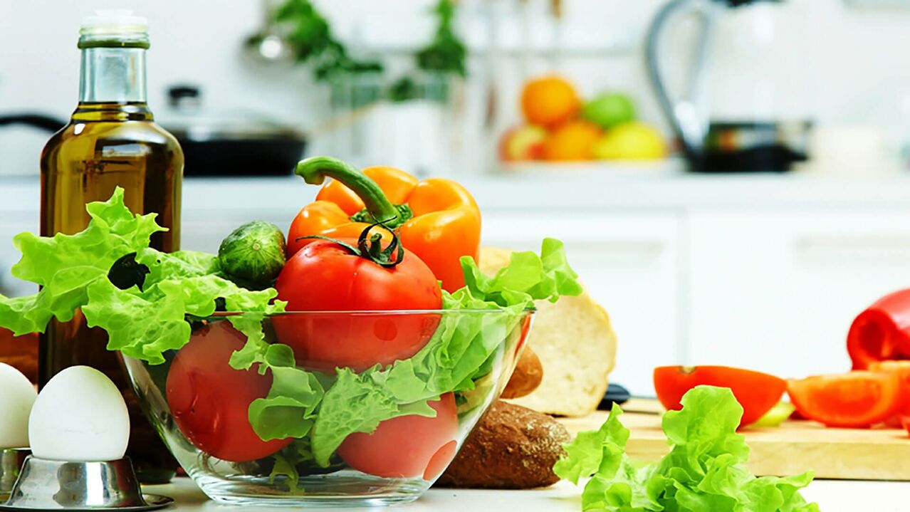 Tip 2 diyabet için diyet bol sebze içermelidir